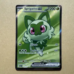 Pokemon TCG Sprigatito Ex Ascended Heroes 251/217 Full Art Pack Fresh NM #1 - Image 1