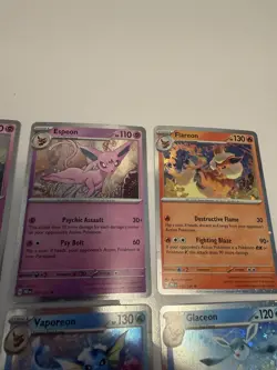 Prismatic Evolutions Costco Cosmos Holo Promo Cards Full Set Of 8 NM Eevelutions - Image 3
