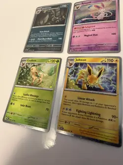 Prismatic Evolutions Costco Cosmos Holo Promo Cards Full Set Of 8 NM Eevelutions - Image 5