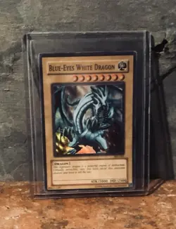 1996 Yu-Gi-Oh Blue Eyes White Dragon SKE-001 1ST EDITION Holographic Card - Image 3