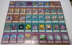Yu-Gi-Oh Cards Gladiator Beast Test Panther Deck Core Samnite Gyzarus Andabata + - Image 1