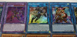 Yu-Gi-Oh Cards Gladiator Beast Test Panther Deck Core Samnite Gyzarus Andabata + - Image 3