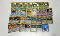Mixed Vintage Pokemon First Generation Non Holo Trading Card Bundle (Set Of 30) - Image 1