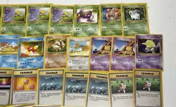 Mixed Vintage Pokemon First Generation Non Holo Trading Card Bundle (Set Of 30) - Image 3