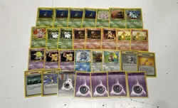 Mixed Vintage Pokemon First Generation Non Holo Trading Card Bundle (Set Of 30) - Image 1