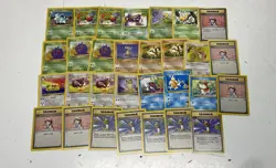 Mixed Vintage Pokemon First Generation Non Holo Trading Card Bundle (Set Of 30) - Image 1