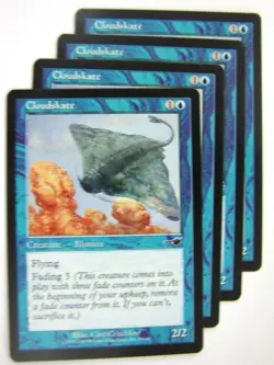 MTG Magic Played Cards: CLOUDSKATE x4 # 8A85 - Image 1