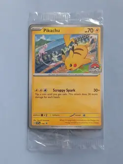Pikachu Pokemon World Championships 2024 Black Star SVP 190 Sealed Promo Card - Image 1