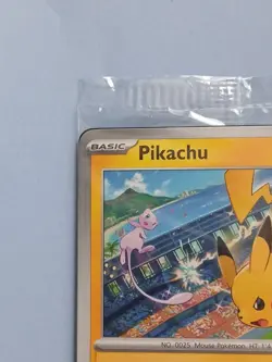 Pikachu Pokemon World Championships 2024 Black Star SVP 190 Sealed Promo Card - Image 2