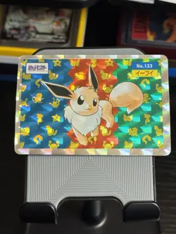 Eevee Topsun Block Prism No.133 Japanese Pokemon Card - Image 1