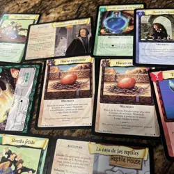 Harry Potter 2001 TCG Lot Commons & Rare Cards Spanish & English Cards 300+ - Image 4