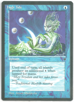 MTG - High Tide - Fallen Empires - ENG - NM - Image 1