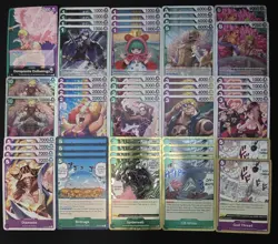 One Piece TCG Donquixote Doflamingo Deck 51 Card - Kingdoms Of Intrigue OP04 - Image 1