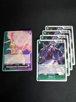 One Piece TCG Donquixote Doflamingo Deck 51 Card - Kingdoms Of Intrigue OP04 - Image 5