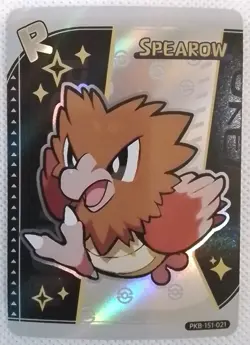 Chinese Spearow- Poke Baby Holo PKB-151-021 Anime Card - Image 1