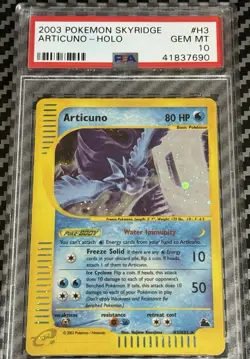 2003 Pokemon Skyridge # H3 Articuno Holo PSA 10 Card! GEM MINT! Trusted Seller! - Image 4
