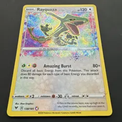 Pokemon Rayquaza 138/185 Swsh04: Vivid Voltage Card - NM/Mint - Image 2