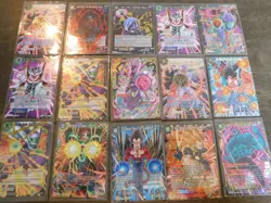 Dragon Ball Super Card Game Lot of 100 cards, some Duplicates - Image 4