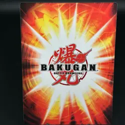 Bakugan HISTORY LESSON Red Ability Card 2009 BA662-AB-SM-GBL 32/48q - Image 2