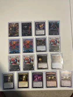 Magic The Gathering Spider-Man Collector Box card Lot Including Soul Stone - Image 1