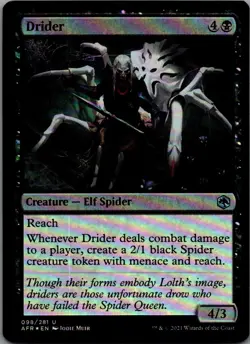 Drider U Adventures in the Forgotten Realms Foil 98 NM - Image 1