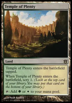 Temple of Plenty x1 1x Born of the Gods NM MTG - Image 1