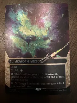 Blinkmoth Nexus : MTG *GALAY FOIL Borderless* Edge of Eternities: EOS #0093 NM - Image 1