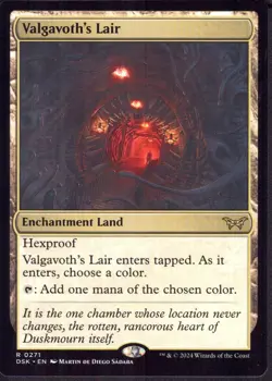 Valgavoth's Lair - Duskmourn DSK - Magic MTG NM - Image 1