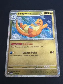 Dragonite New 2025 McDonalds Happy Meal Pokemon Dragon Discovery Card 012/015 - Image 1