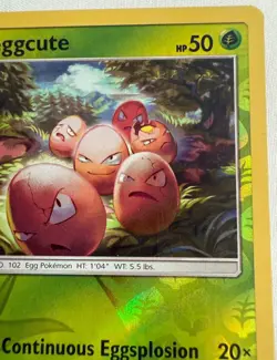 Exeggcute 1/156 Sm-Ultra Prism Reverse Holo 2018 Pokemon Card - Image 5