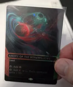 Grove Of The Burnwillows (GALAXY FOIL) Edge Of Eternities Stellar Sights MTG 107 - Image 3