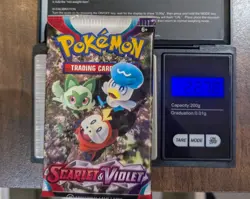 Scarlet & Violet Base Booster Pack - Heavy 22.78g - New Sealed - Pokemon TCG - Image 1