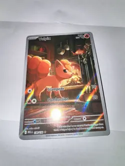 Pokemon Vulpix 138/132 Mega Evolution Illustration Rare Holo 70 HP English - Image 1