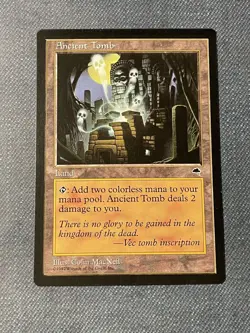MTG NM Ancient Tomb Tempest Regular Near Mint + Magic the Gathering - Image 1