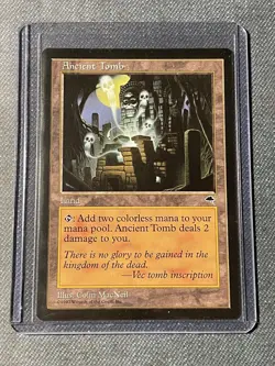 MTG NM Ancient Tomb Tempest Regular Near Mint + Magic the Gathering - Image 3