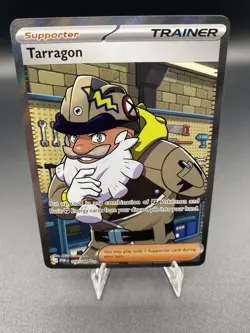 Tarragon Full Art Trainer - 116/088 Perfect Order Pokemon Card TCG - Image 1