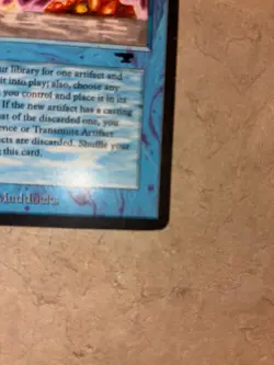 Transmute Artifact MTG GOOD Condition See pictures! Antiquities Vintage - Image 2