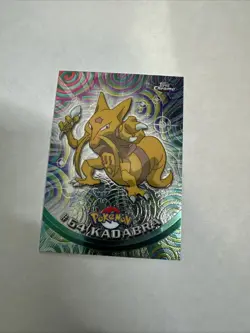 2000 Topps Chrome Pokemon #64 Kadabra NM - Image 1