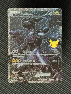 [NM] Full Art Zekrom Celebrations 114/114 Pokemon TCG - Image 1