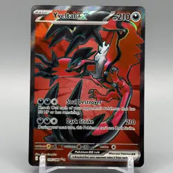 Yveltal ex 105/088 - Full Art Ultra Rare - Pokemon TCG: Perfect Order - NM - Image 1