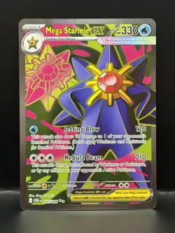 Pokemon Mega Starmie ex 102/088 Me03: Perfect Order Ultra Rare Holo - Image 1