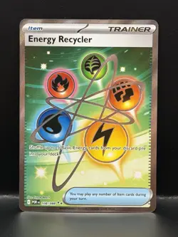 Pokemon Trainer Energy Recycler 108/088 Me03: Perfect Order Ultra Rare Holo - Image 1