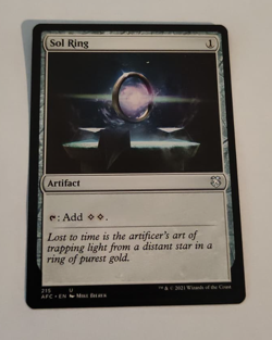 MtG Sol Ring (AFC-215) Uncommon English MINT - Image 1