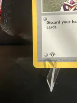 Pokemon Professor Oak Base Set (Shadowless) 1st Edition 88/102 1999 English - Image 5