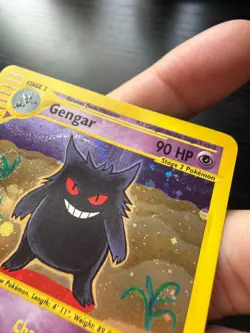 Pokemon Gengar Expedition Holo Rare SWIRL 13/165 - Image 3