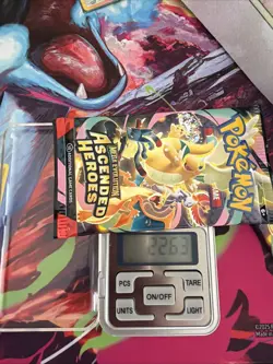 VERY HEAVY! GOD PACKUU 22.69G Ascended Heroes Pokemon TCG Booster (SEALED) X4 - Image 2