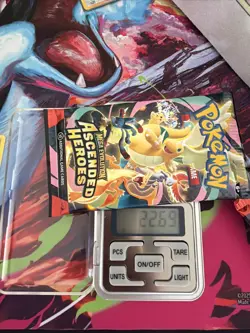 VERY HEAVY! GOD PACKUU 22.69G Ascended Heroes Pokemon TCG Booster (SEALED) X4 - Image 4