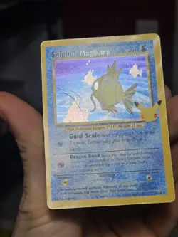 Pokemon Shining Magikarp 66/64 Holo Celebrations Classic Collection *Has Damage* - Image 3