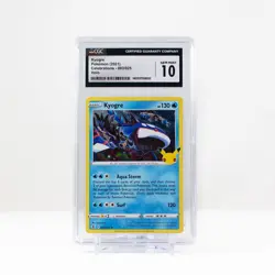 Pokemon Kyogre Holo #003 Celebrations 2021 - CGC 10 GEM MINT - Image 2
