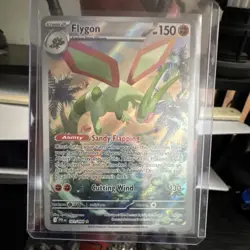 Pokemon Flygon 101/094 Me02 Phantasmal Flames Holo Illustration Rare English - Image 1